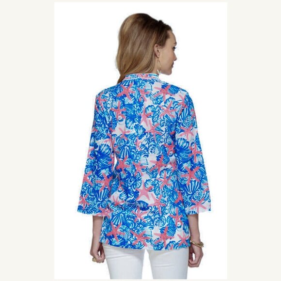 Lilly Pulitzer She She Shells Sarasota Tunic HTF - Picture 3 of 12